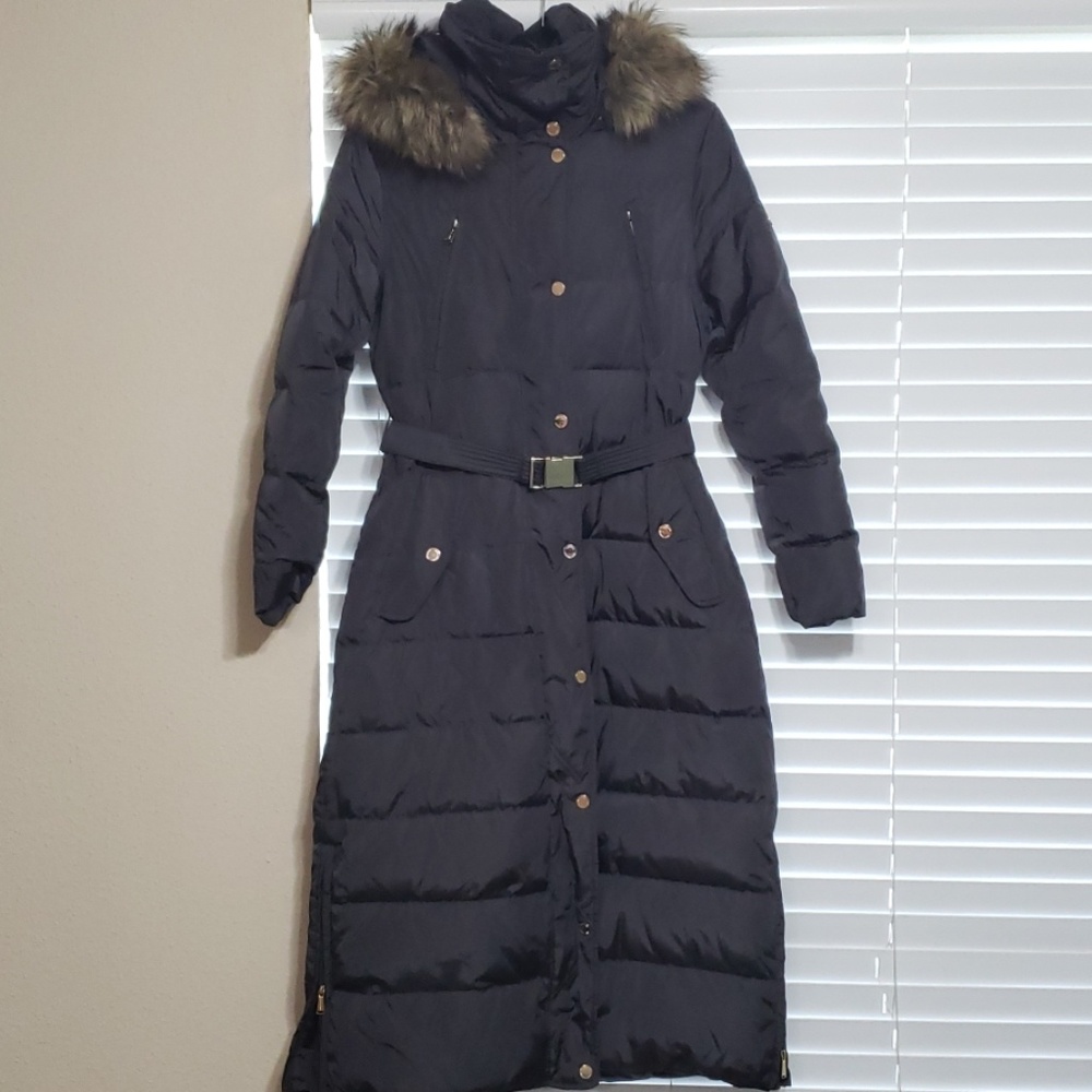 Michael Kors Gray Long Coat
